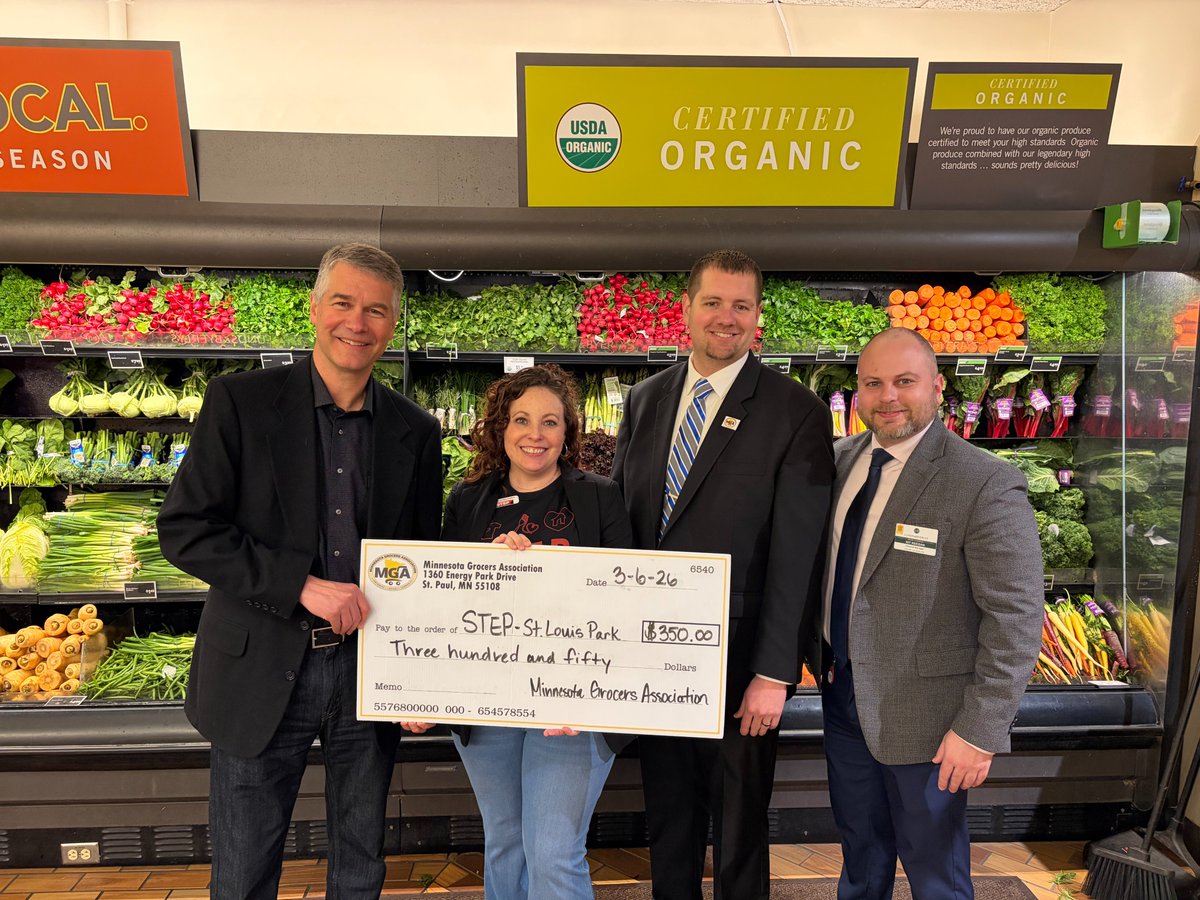 Minnesota Grocers Association tweet media