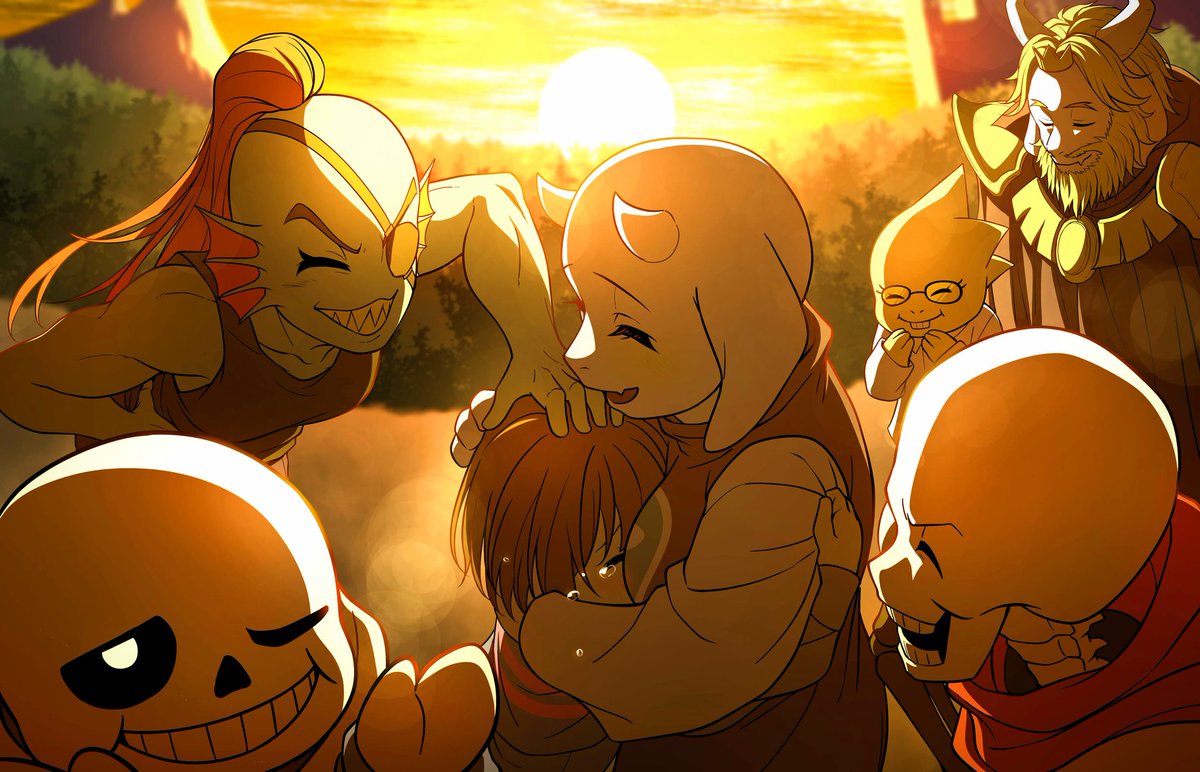 AGURUnavyblue's tweet photo. #undertale
みんなの協力のおかげで、フリスクはPルートのラストに戻ることができました✨ https://t.co/xTJbc7lQ15