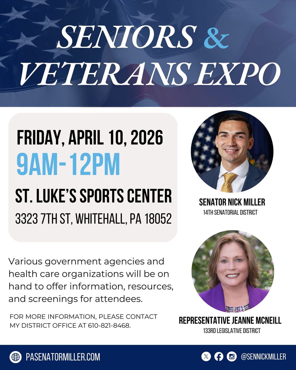 Senator Nick Miller tweet media