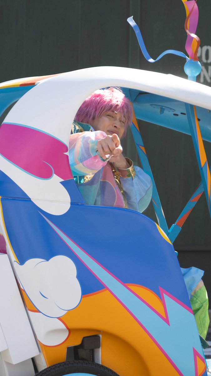 MariaMA925's tweet photo. 2026.3.10 NOLIMITパレードDiscoverU じゅんくん
 #NOLIMITパレードDiscoverU
 #USJファン https://t.co/ePlhV7vbFA