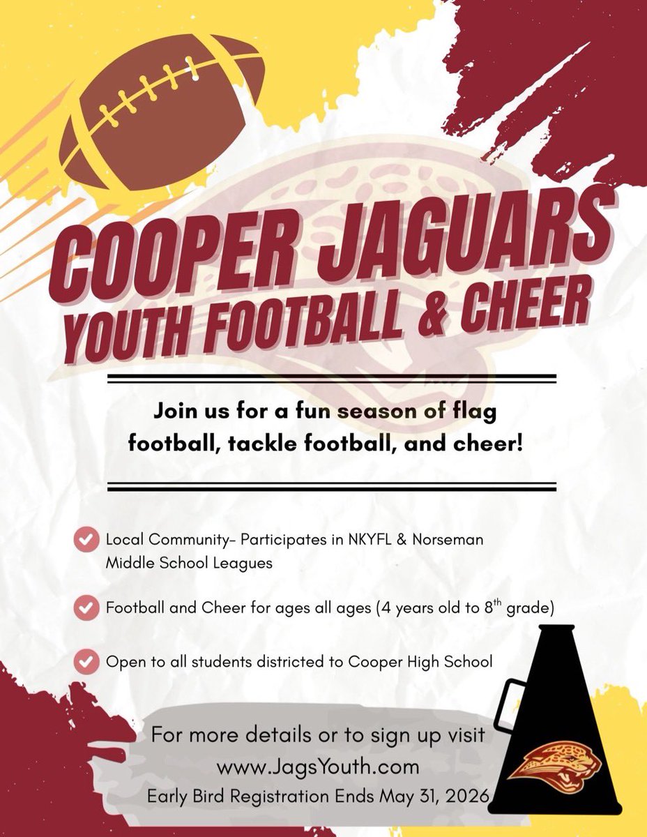 Cooper Football tweet media