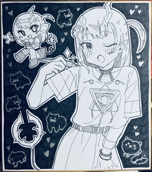 色紙&amp;おまけポストカード