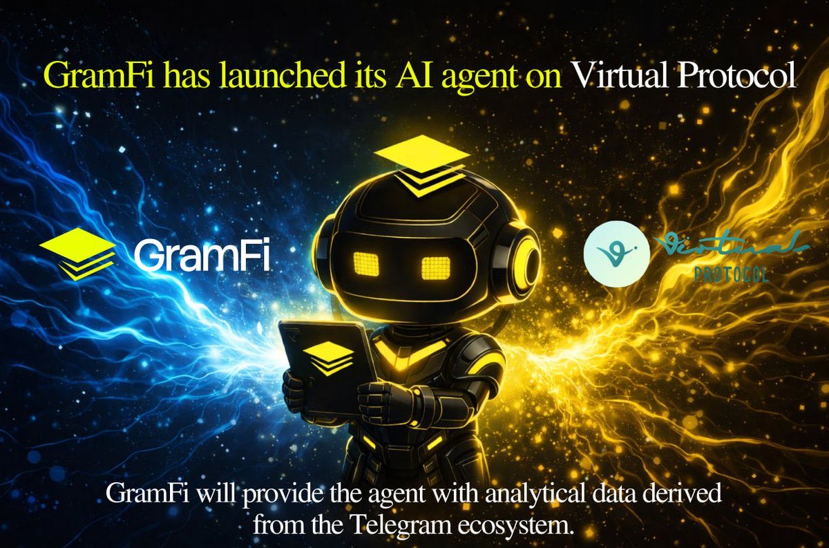 CuanAirdropCom's tweet photo. https://t.co/yoCbAk2XXQ is an InfoFi (Information Finance) platform built specifically for the Telegram ecosystem, powered by AI.

Essentially: GramFi transforms the flood of discussions, debates, and content across thousands of Telegram channels/groups (primarily about crypto) into structured data and actionable investment insights. Think of it like CoinMarketCap or DexScreener, but its primary data source is real-time social activity on Telegram (not just traditional prices/on-chain), combined with on-chain signals.

What GramFi does specifically:
- Collects and analyzes massive data from Telegram channels (KOL activity, user discussions, sentiment, trending narratives).
- Presents it in the form of interactive dashboards, momentum trends, channel heatmaps, and Channel Maps (a visualization of thousands of galaxy channels).
- Provides crypto insights such as: which coins are currently being discussed, what narratives are trending, and the movement of community attention.
- There's a Graming (Telegram mining/farming) feature for point farming—possibly leading to airdrops/tokens later (still in the pre-farming stage, new missions are added frequently).
- Reward creators who create valuable content on Telegram to ensure the sustainability of the InfoFi ecosystem.

Gramfi Airdrop
Reward Confirmed (For All User)

✅Register :
https://t.co/DUsytsMGTM
✅Copy Code & Paste Code di Bot Telegram
✅Go to "My Page"
✅Go to "Wallet" & Connect Wallet
✅Go to "Graming" & Complete Task
✅Done