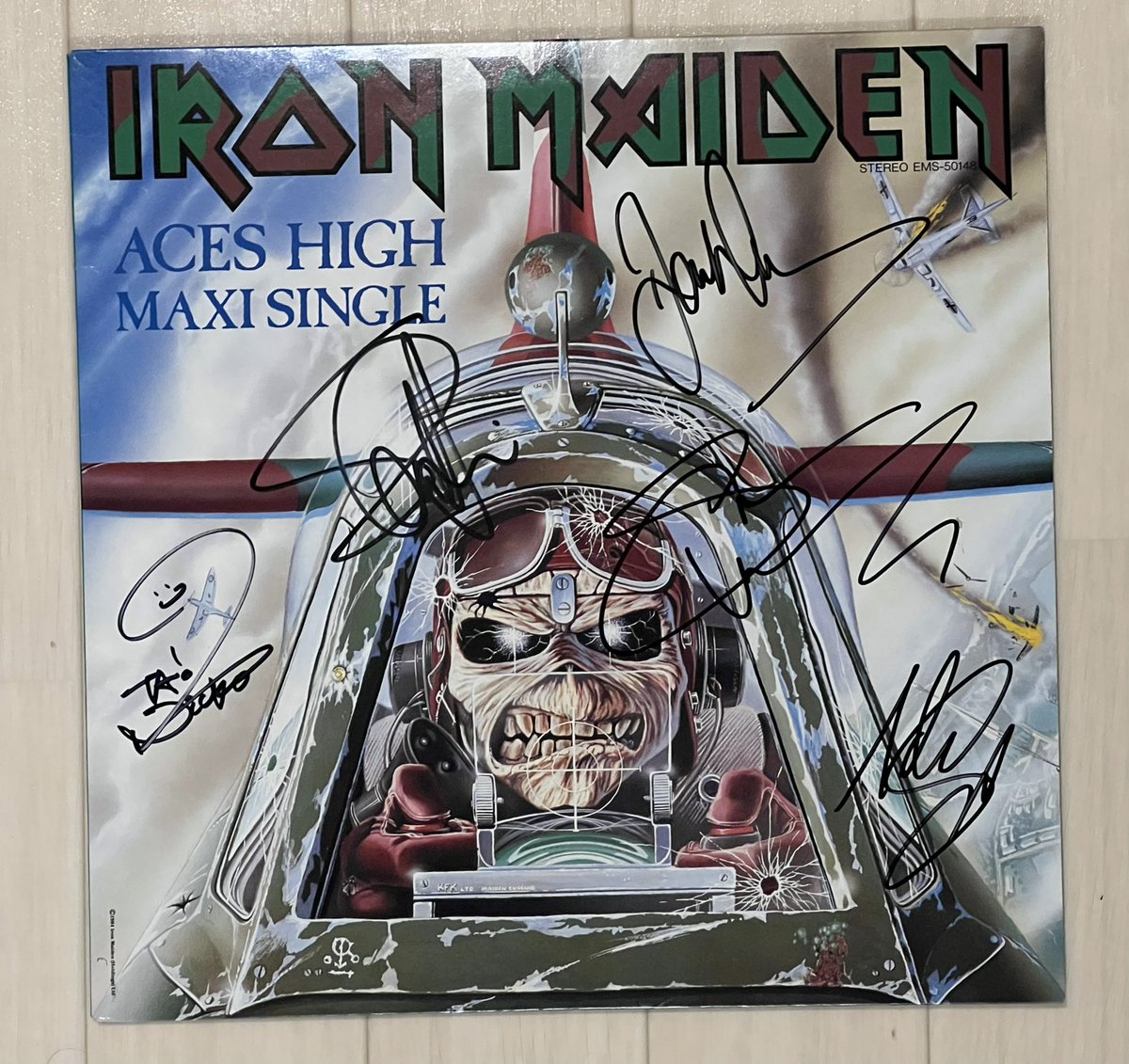 急遽来日が発表になったIRON MAIDEN。 「Aces High」は私の中でNo.1の