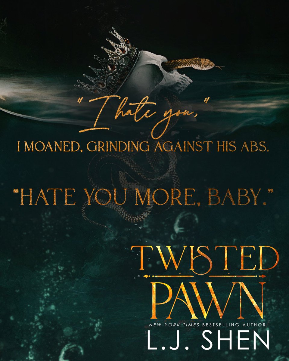 skybookstwt's tweet photo. ✨TEASER: TWISTED PAWN by @lj_shen releasing April 7th!
#PreOrderHere
🖤 Deluxe edition: https://t.co/DCziXri83D
♥️ Walmart exclusive: https://t.co/ssg077rfsg
🖤 eBook: https://t.co/VA4udweaLM https://t.co/S0Z5FfUbcU