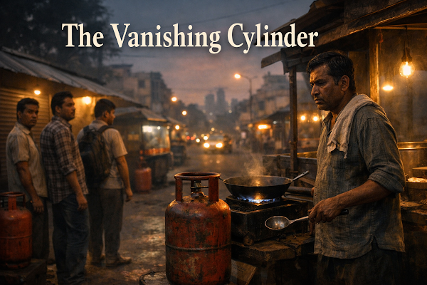 vantagepoint21's tweet photo. https://t.co/jdzqR6rae2
The Vanishing Cylinder - When the Crisis Is Not the Shortage, but the Silence
#GasSupply #IranUSWar #LPGShortage #Bjpfail #BJP4UP #BjpCorruption #BjpFailInOdisha #BJPFailsIndia #BJP4MP #BJPFailedIndia #BJPExposed #congress_exposed #CongressWithCorruption https://t.co/yaLrhjkcgN