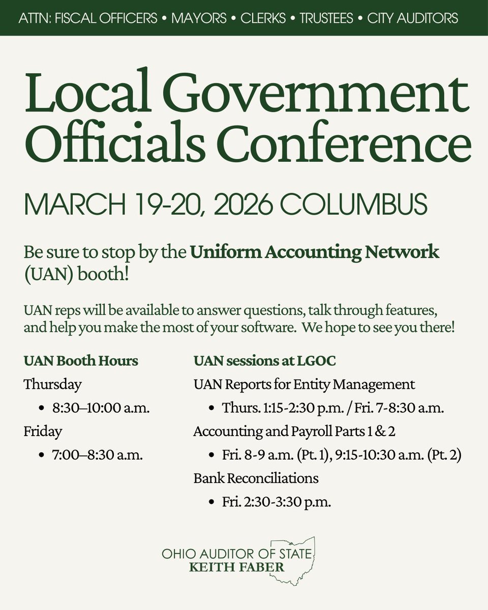 Ohio Auditor Keith Faber tweet media