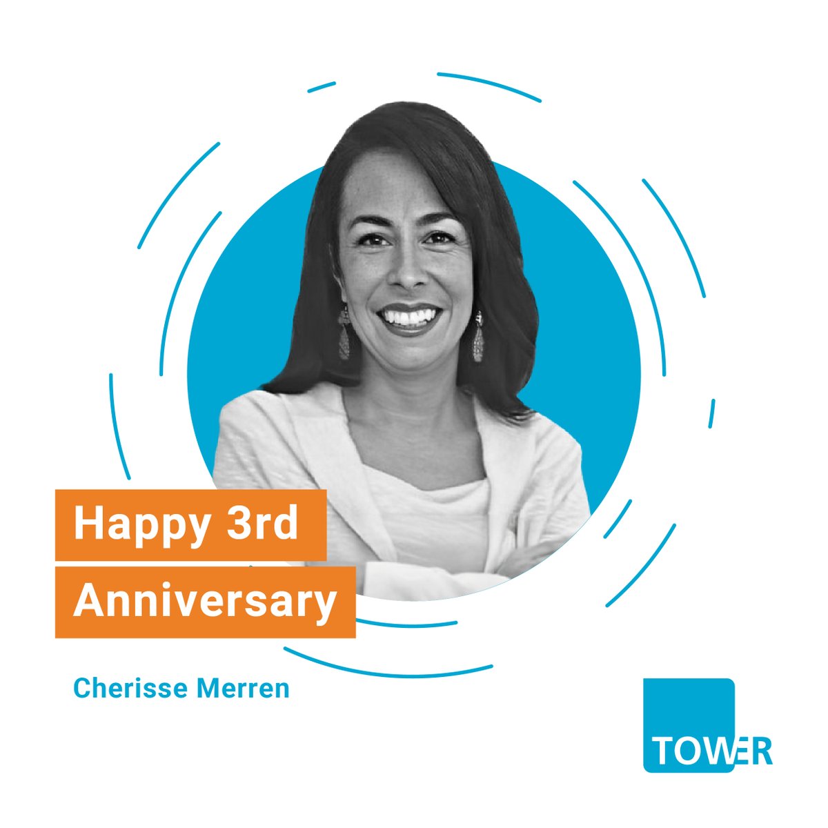 Happy 3 Year Anniversary to Cherisse! 🤍 

A few words from Our Founder, Lynne Byles:

“We’re very lucky to have her as part of #TeamTower and grateful for the positive impact she makes for both our team and our clients every day.”