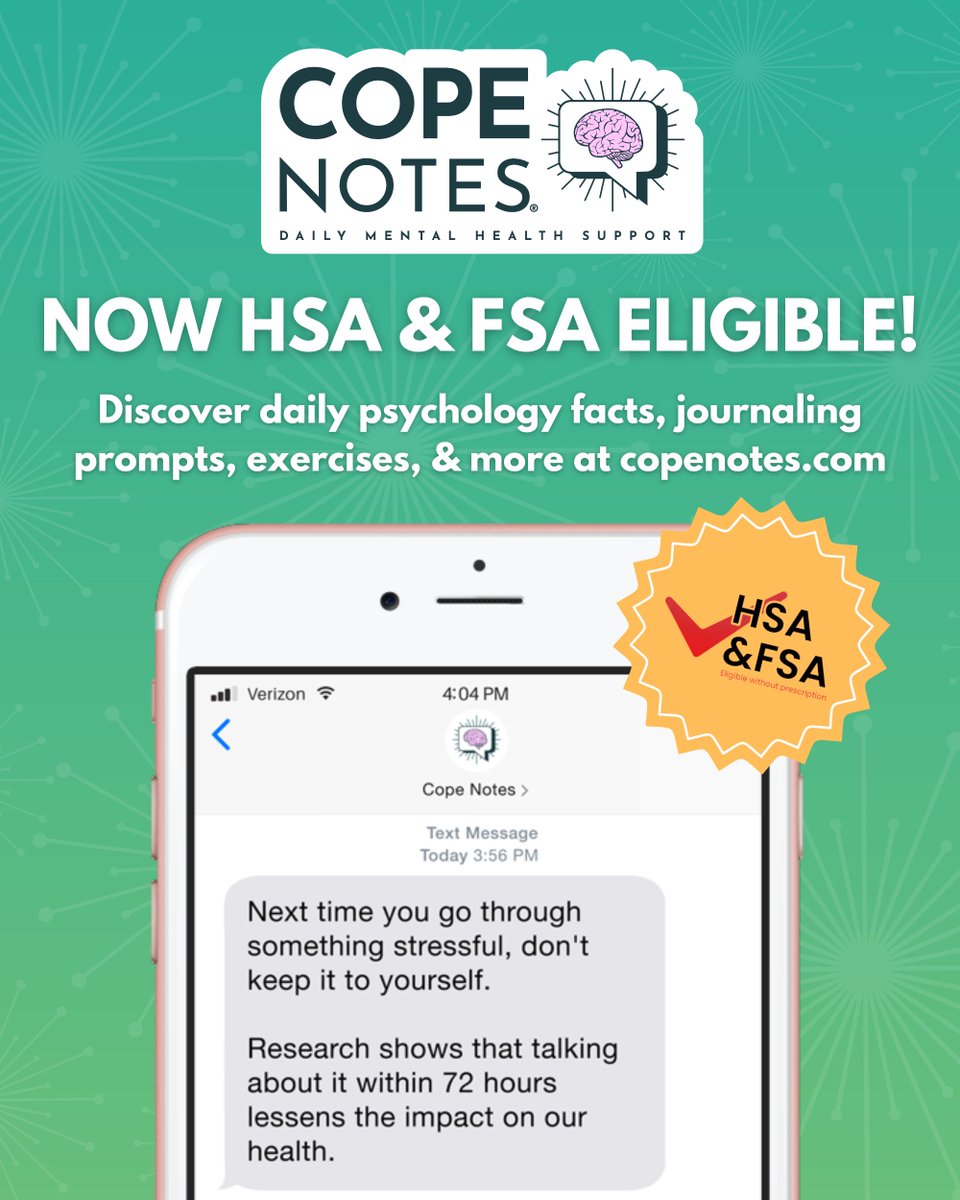 Cope Notes® tweet media