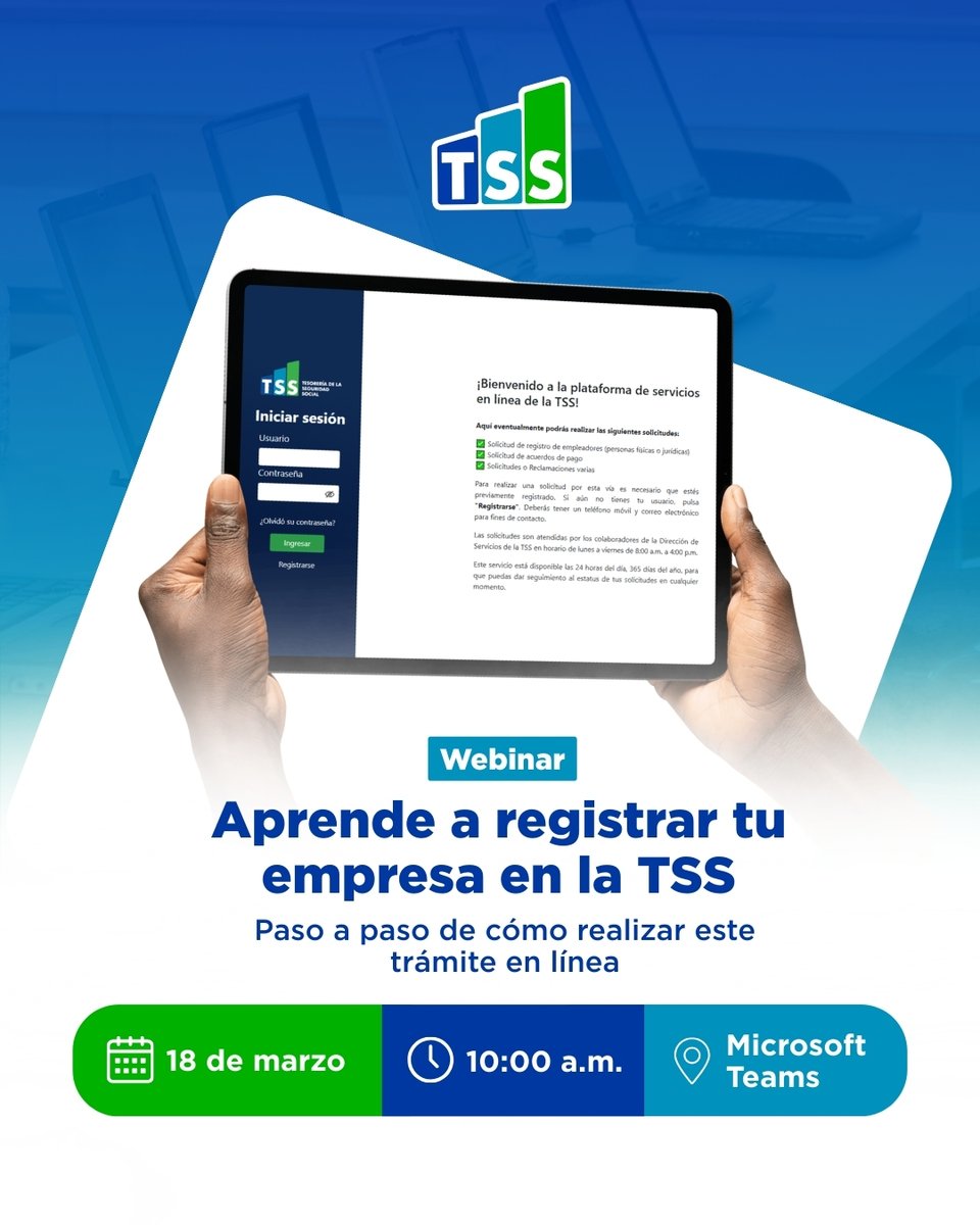 Tesorería de la Seguridad Social Rep. Dominicana tweet media