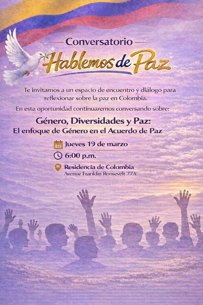 Embajada de Colombia en Bruselas tweet media