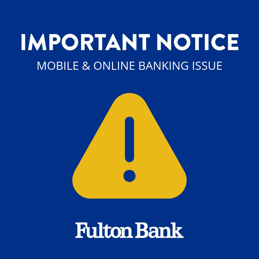 Fulton Bank Customer Support tweet media