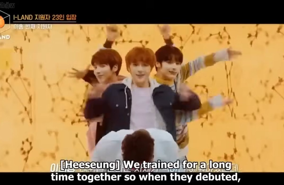 itsjungone_'s tweet photo. one of the main reasons i don’t believe heeseung left the group on his own, if he REALLY wanted to go solo, he could’ve debuted after training with TXT. but he didn’t, he joined I-LAND to have a chance to debut with a group of friends. so belift cut the bullshit https://t.co/DJjyPH9S4H