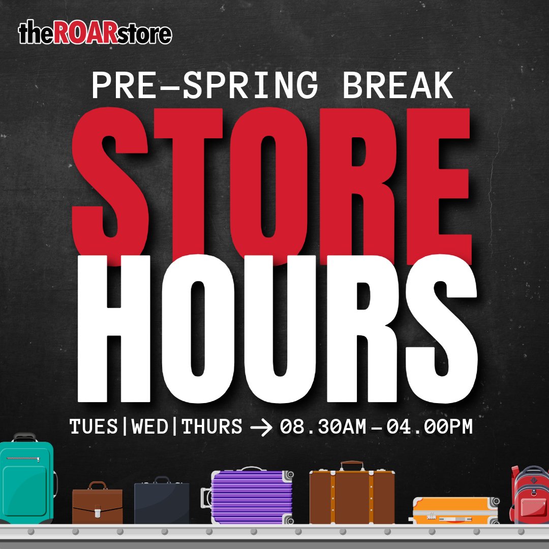 𝑃𝑎𝑐𝑘𝑖𝑛𝑔 𝑓𝑜𝑟 #𝑆𝑝𝑟𝑖𝑛𝑔𝐵𝑟𝑒𝑎𝑘2026 ? 𝐷𝑜𝑛’𝑡 𝑓𝑜𝑟𝑔𝑒𝑡 𝑦𝑜𝑢𝑟 𝐿𝑖𝑛𝑛-𝑀𝑎𝑟 𝑠𝑤𝑎𝑔. 😎
We've adjusted our hours this week so our staff can be there to help you grab any last minute must-haves before you take off✈️. Have a fun &amp; safe time!
#WearYourPride