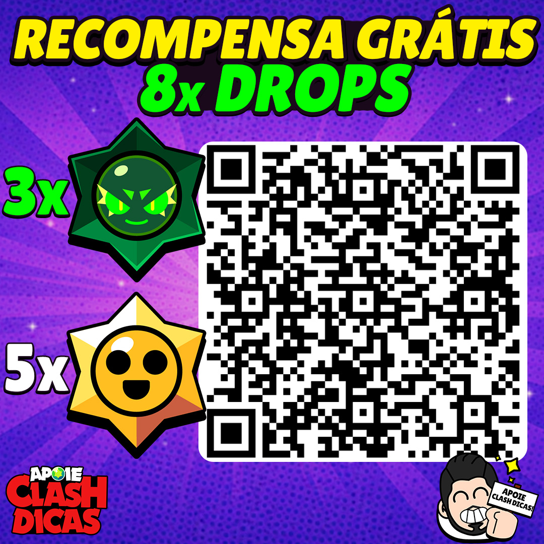 BrawlStarsDicas's tweet photo. *RÁPIDO! RÁPIDO!* 3x Drops Caóticos + 5x Sorteios Starr Grátis!
Pode expirar a qualquer momento!
Resgate em nosso site: https://t.co/ZJZpdlPpvm
#BrawlStars #StarrDrop #ChaosDrops https://t.co/zBvjgskMOu