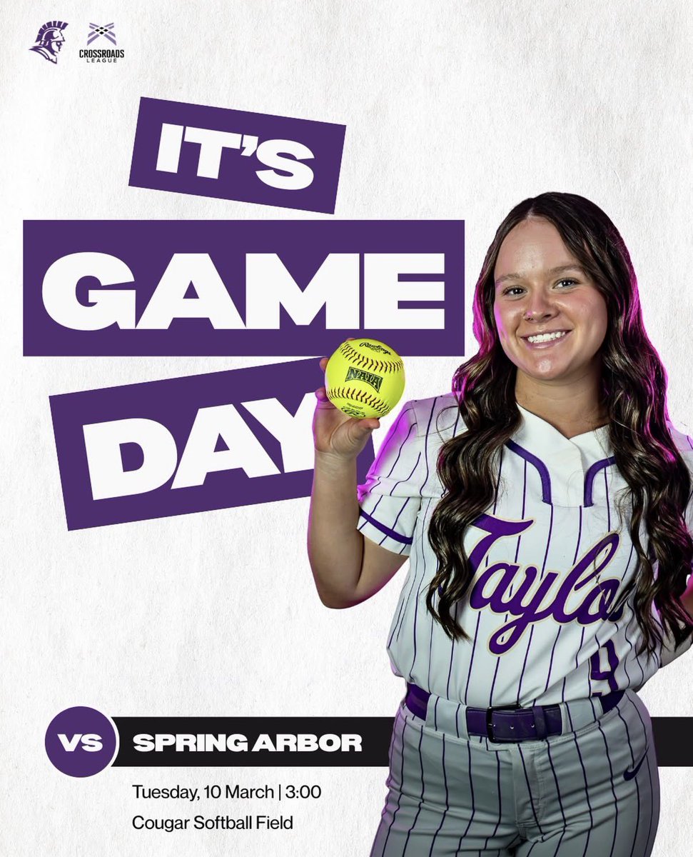 Taylor University Softball tweet media