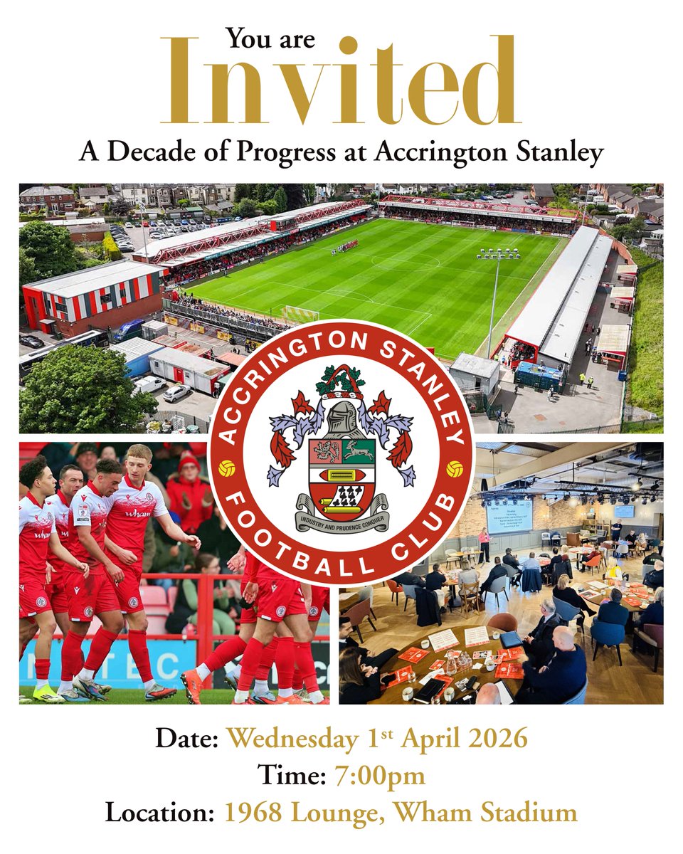 Accrington Stanley tweet media
