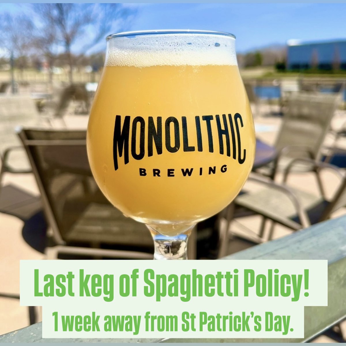 Monolithic Brewing tweet media