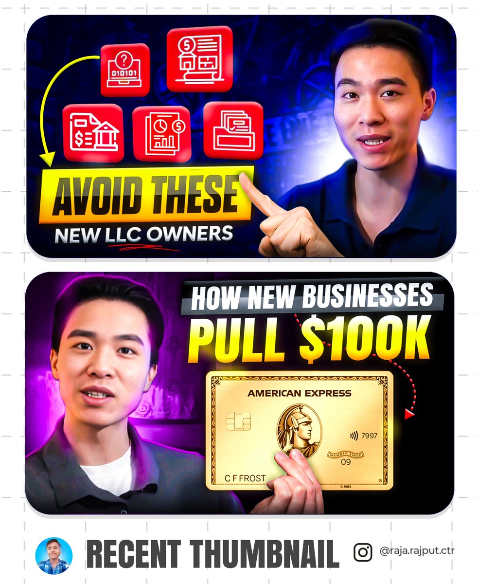 RajaRajput2006's tweet image. Recent Thumbnail ✅ 

Want to create yours thumbnail?  DM NOW!  

#thumbnail #youtubethumbnails #freelancing #thumbnaildesigner