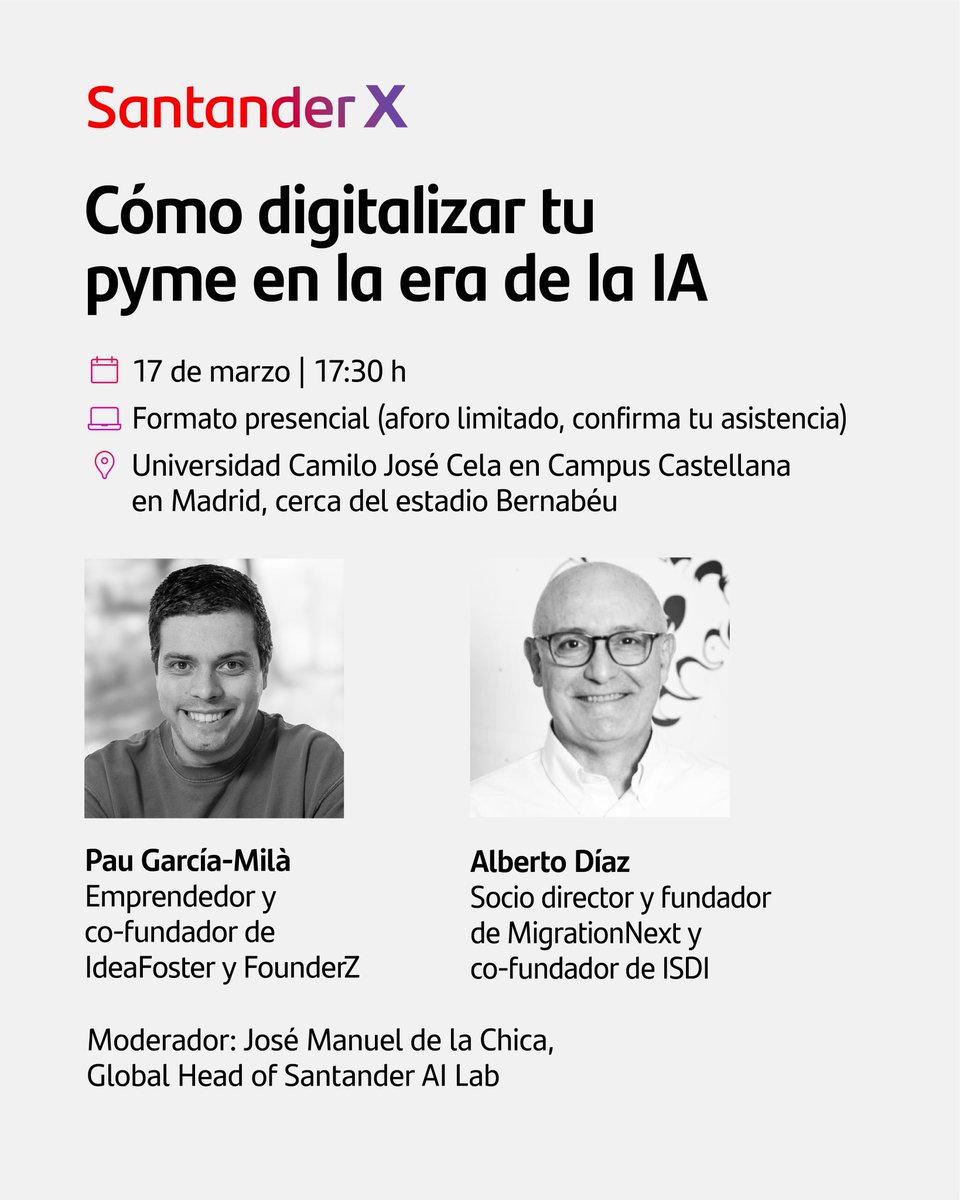 Santander X tweet media