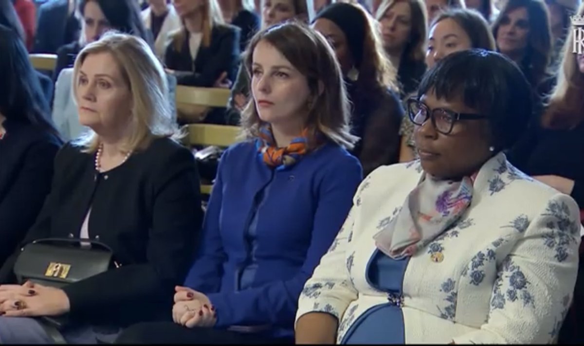Nitashala's tweet photo. At the @Quirinale this evening to mark International Women’s Day. A tribute to the women whose courage opened new paths, and to those who keep advancing liberty, fostering understanding, and helping shape a more peaceful world.
@ItalyMFA https://t.co/3tYZYC7UX3