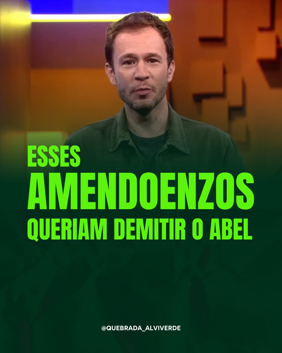 quebrada_verde's tweet photo. VOCÊ É UM AMENDOENZO?

No Galvão FC, Tiago Leifert exalta Abel Ferreira e critica os torcedores que estavam exigindo a saída dele do Palmeiras, usanodo o termo "Amendoenzos".

#palmeiras #tiagoleifert #galvaofc #quebrada_alviverde #futebol https://t.co/EmlEy70B2J