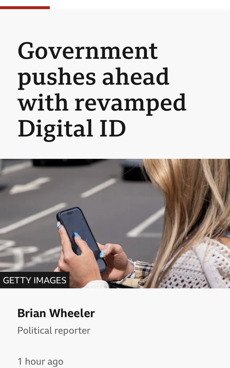 Darren Jones announces it’s going to be digital ID all the way

Don’t take us for mugs <a href="/UKLabour/">The Labour Party</a> 

Although there’ll be a consultation (!)

It needs to be Scrapped.  No One Login no Verify to Participate

Join me <a href="/GBNEWS/">GB News</a> 3pm 
#notodigitalid