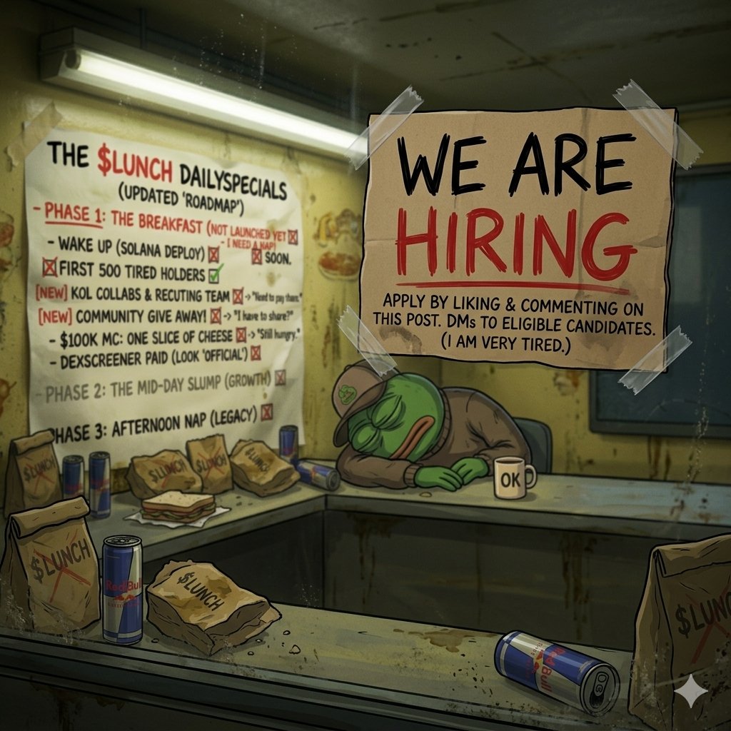 Gerry | $LUNCH tweet media