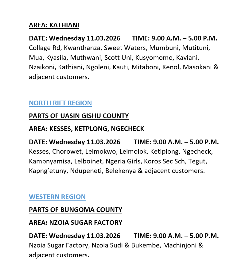 Kenya Power tweet media