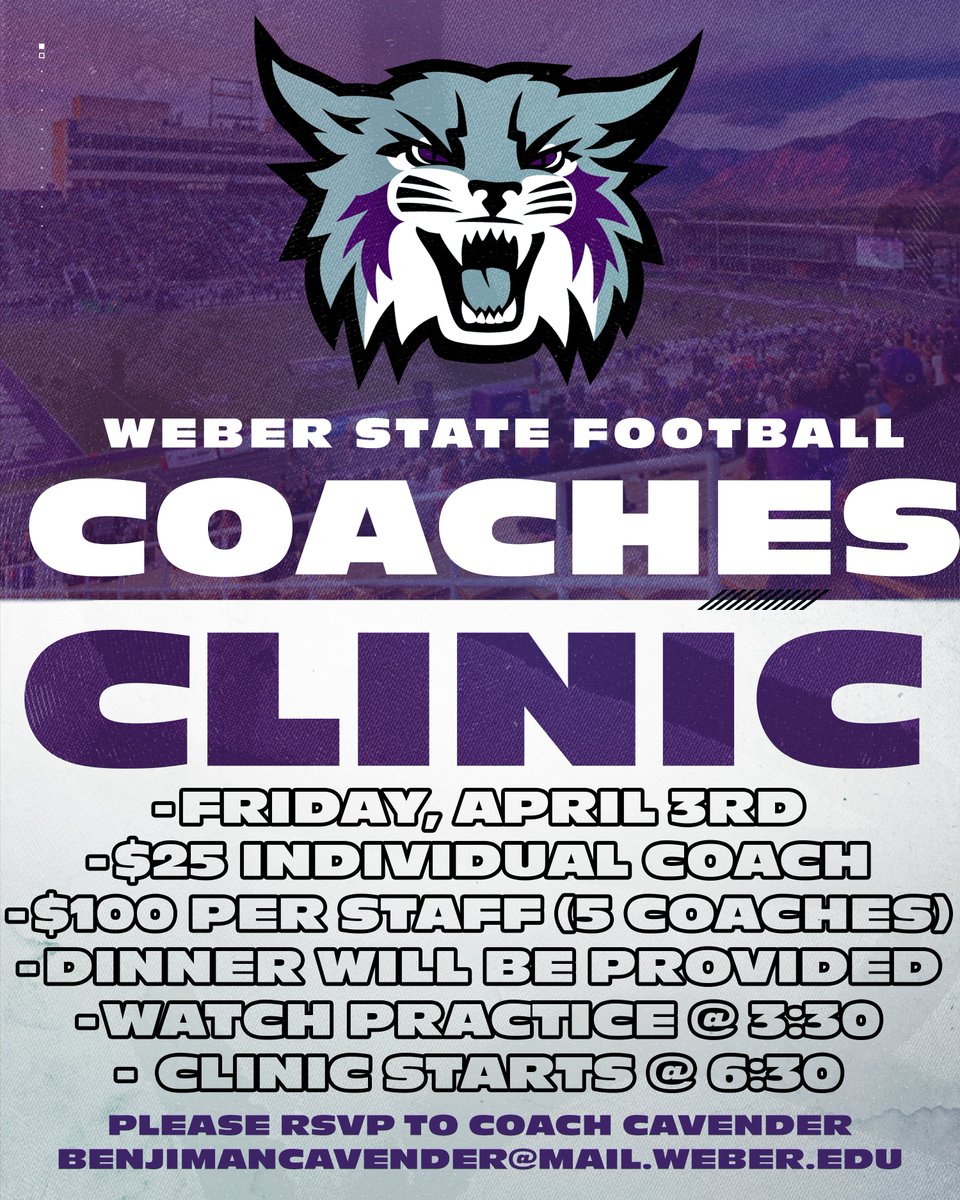 Weber State Football tweet media