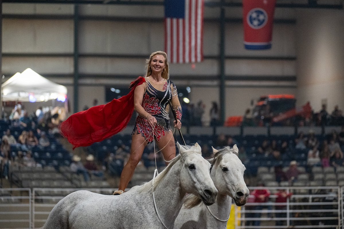 MTSU's tweet image. The CFRC Rodeo, hosted by The Community Foundation of Rutherford County, returned to MTSU's Miller Coliseum Friday and Saturday! #MTSU #trueBLUE