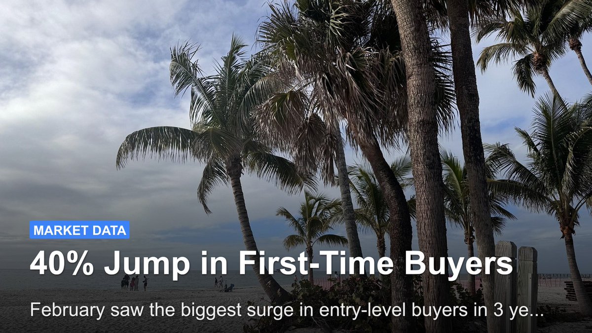 darekhomel's tweet photo. .

While the real estate world fixates on broker scandals, first-time luxury buyers surged 40% in February. Smart money is quietly moving on 3-year low mortgage rates and rare seller concessions. ...

🚨 Palm Beach's luxury market is having a moment nobody's talking about https://t.co/fvfEPPIi7S