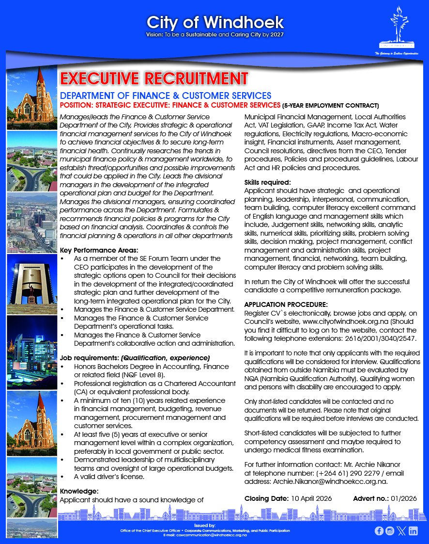 City of Windhoek tweet media