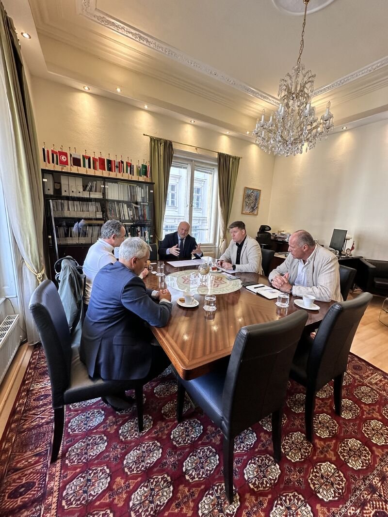On 10 March 2026, a meeting took place at the headquarters of the Austro-Arab Chamber of Commerce (AACC) in Vienna between representatives of Pfeffer &amp; Partner GmbH - Ingenieurbüro für technische Gebäudeausrüstung (Mr. Richard Pfeffer, Mr. Manfred Pagitsch), ILF Consulting