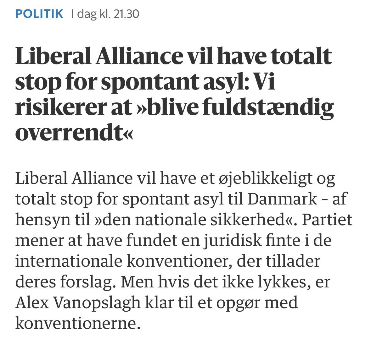Kan <a href="/LiberalAlliance/">Liberal Alliance</a>, <a href="/partietDD/">Danmarksdemokraterne</a>, <a href="/DanskDf1995/">Dansk Folkeparti</a> o.a. Ikke lige tjekke, om der skulle være en rød tråd imellem at bombe Palæstina, og nu Iran i synder og smadder, og så det stigende antal flygtninge? Dobbeltmoral så det basker?