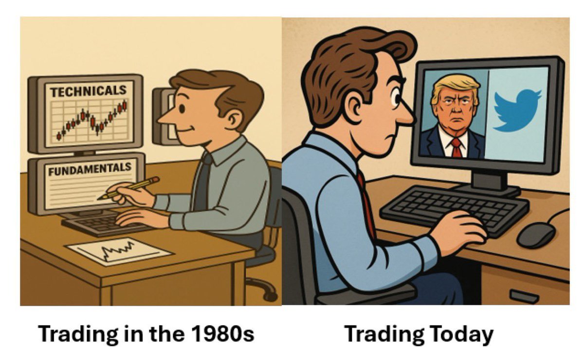hectorchamizo's tweet photo. La evolución del trading...

Trading en los 80 y trading hoy en día.

Humor de sábado 😂. https://t.co/B47d70oXcI