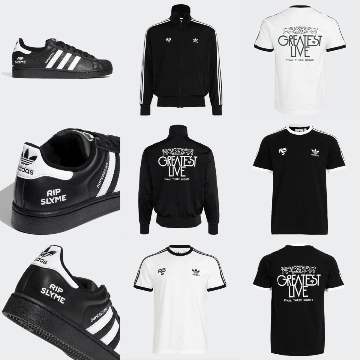 adidas x RIP SLYME アリーナ公演を記念したコラボコレクションが国内3