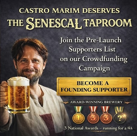 algarve_news's tweet photo. Award-winning Castro Marim brewery prepares crowdfunding campaign to open taproom.
https://t.co/ObGPowv3vg
#CastroMarim #brewery #taproom #beer #Algarve #awardwinning #crowdfunding #Senescal https://t.co/6WIgAJNsPQ