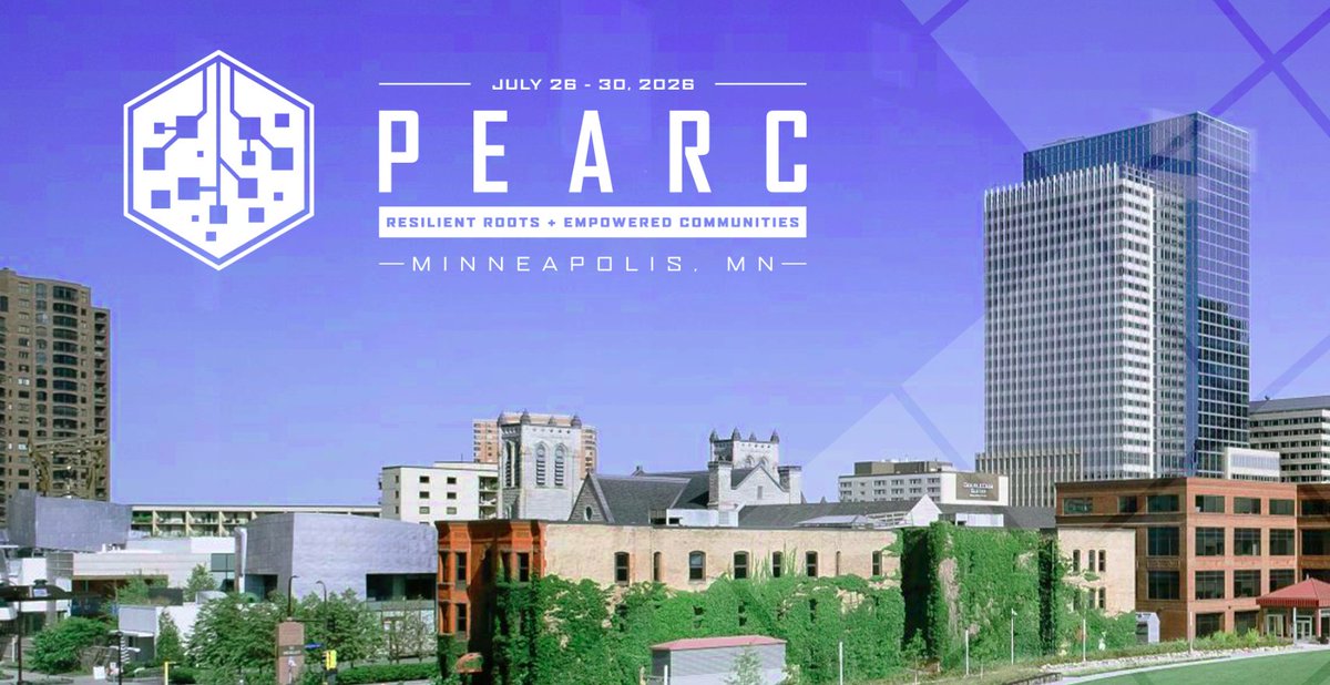 PEARC tweet media