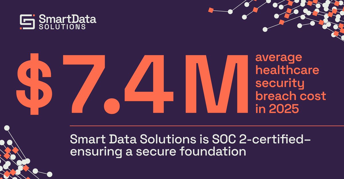 sdatasolutions's tweet photo. You deserve the best security for your organization and your health plan members. We take that seriously and are helping pave the way to greater trust and confidence in information security. 

To learn more about SOC 2 certification, reach us at https://t.co/VQ7AFSPOww. https://t.co/XenRhVkbSJ