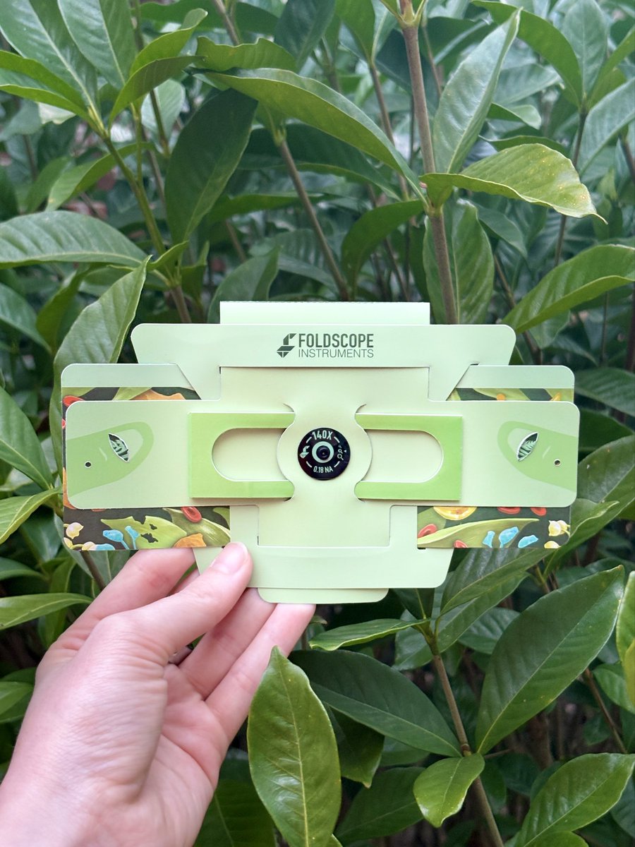 Foldscope tweet media