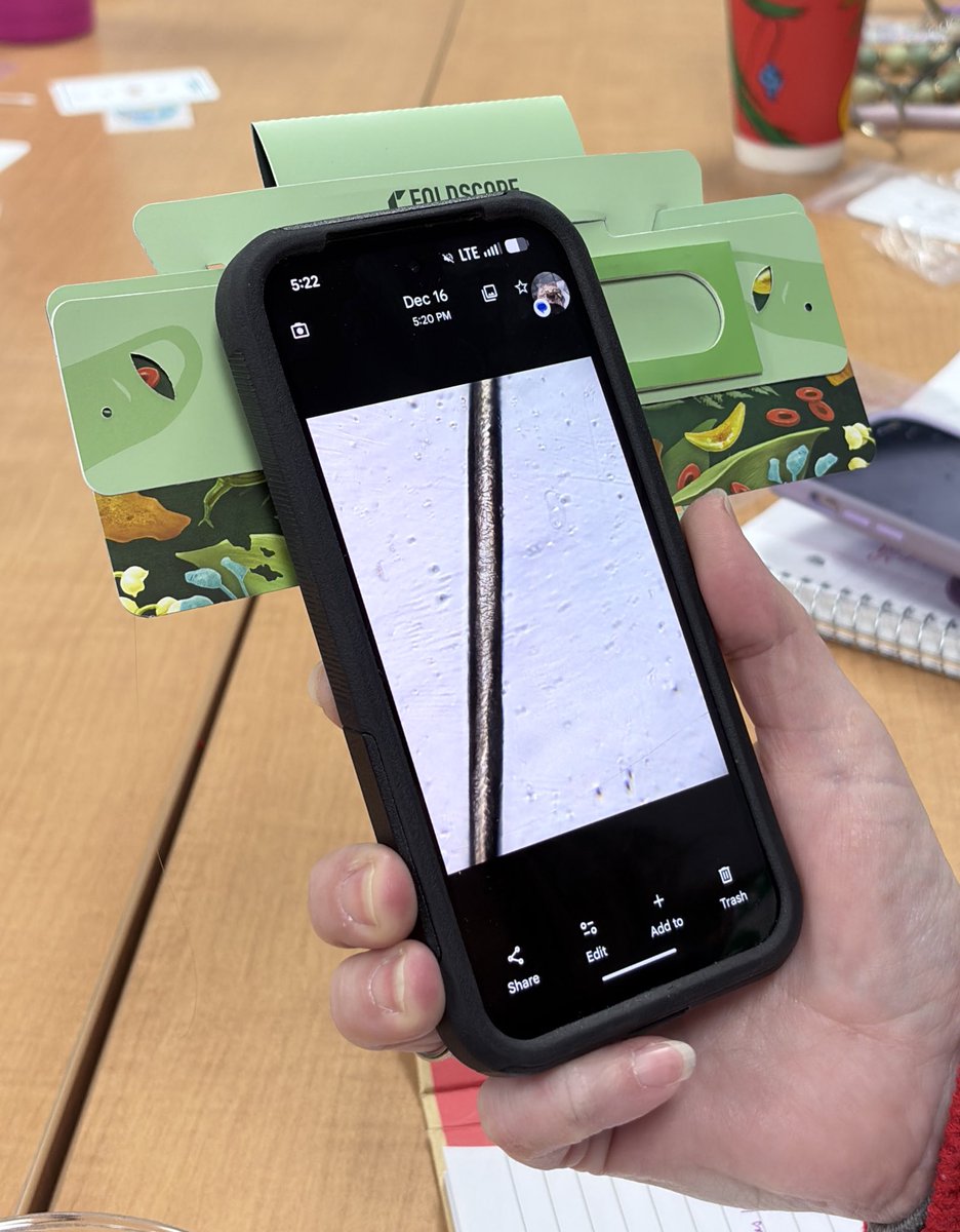 Foldscope tweet media