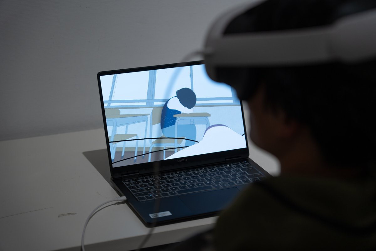 KodanshaVRlab's tweet photo. The Japanese premiere of #IFYOUSEEACAT at the #ADAA (Asia Digital Art Award FUKUOKA) in Fukuoka has successfully concluded! Thanks to your support, many people were able to experience it. We'll keep creating great new VR titles so we can exhibit again next year. https://t.co/aAEAeYKNBQ