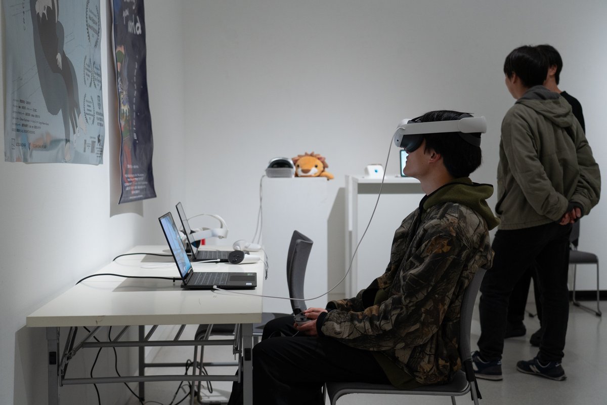 KodanshaVRlab's tweet photo. The Japanese premiere of #IFYOUSEEACAT at the #ADAA (Asia Digital Art Award FUKUOKA) in Fukuoka has successfully concluded! Thanks to your support, many people were able to experience it. We'll keep creating great new VR titles so we can exhibit again next year. https://t.co/aAEAeYKNBQ