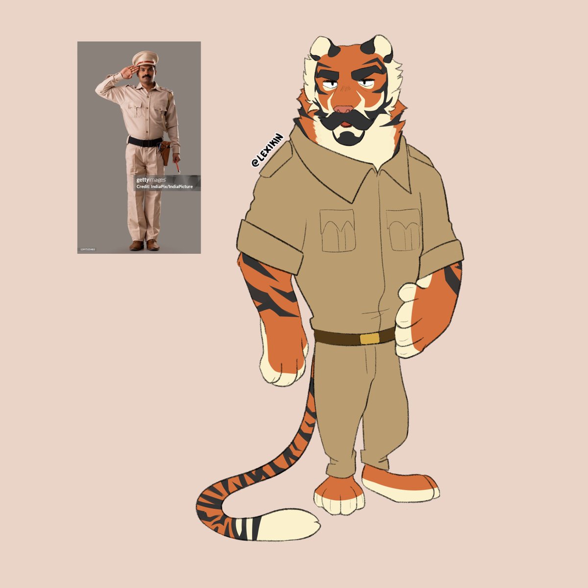 _LexiKin's tweet photo. oc from a collage project #furry #furryarwork https://t.co/EXruwXzQe0