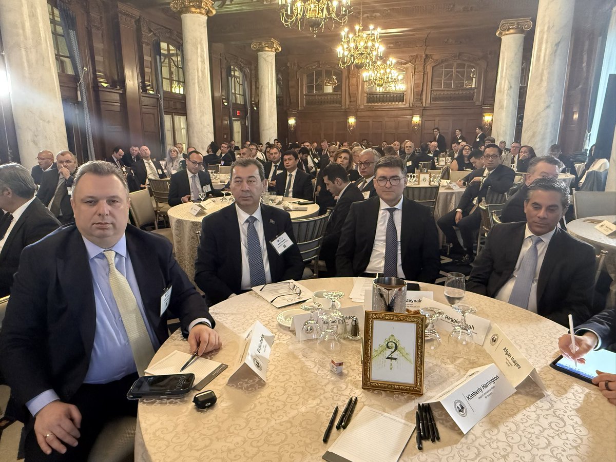It is a great honor for me to represent the Azerbaijani Parliament at the conference dedicated to the 30th anniversary of the U.S.-Azerbaijan Chamber of Commerce, which is taking place today in Washington, D.C..
