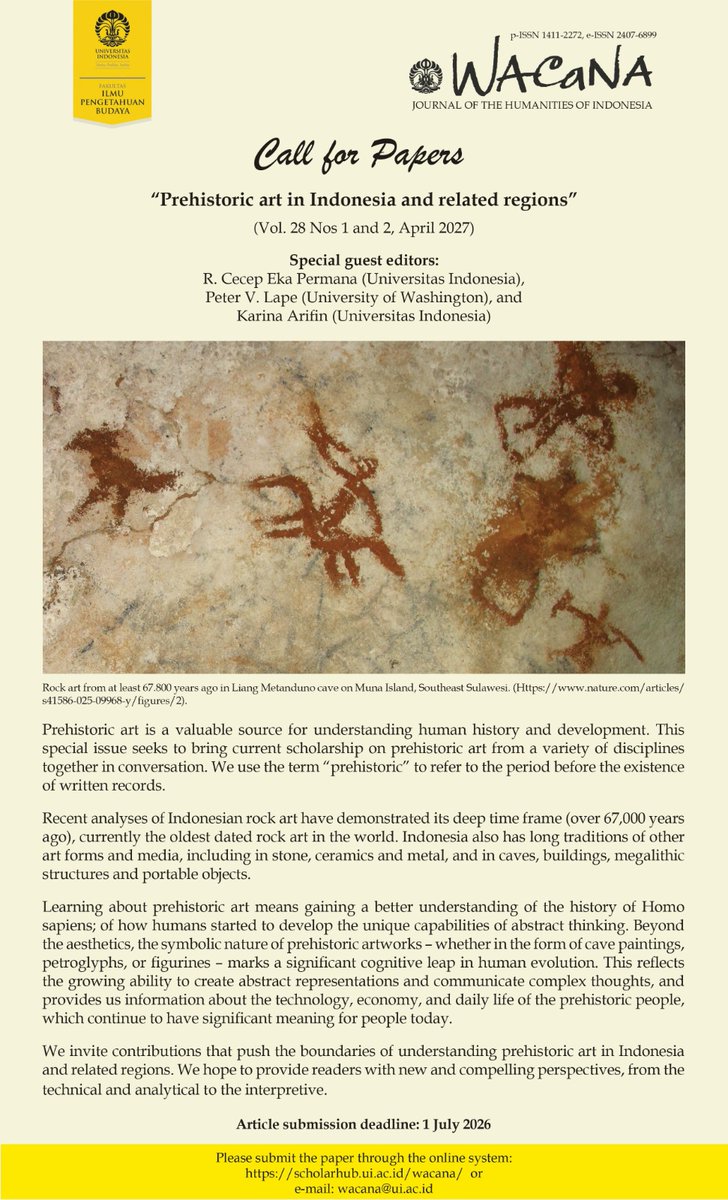 K@t@- Indonesian Heritage & Prehistory tweet media