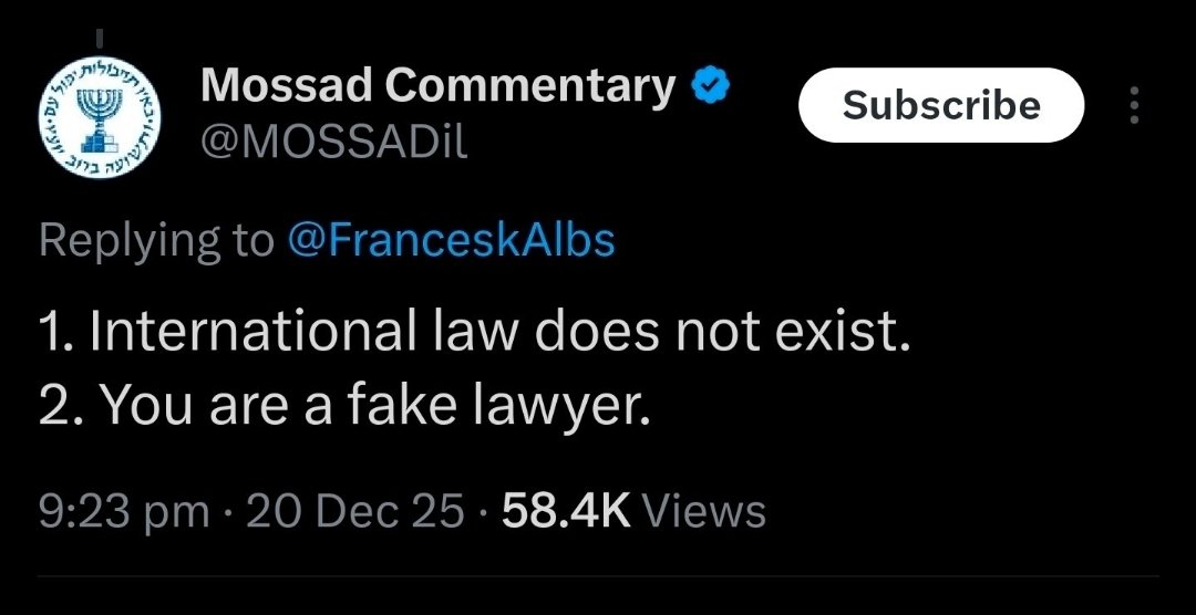 cronox05's tweet photo. @MOSSADil @shahzarmdINDIA Aham ... what did you say back in 2025 ? What ? So stop crying. https://t.co/7xo7LZpMsq