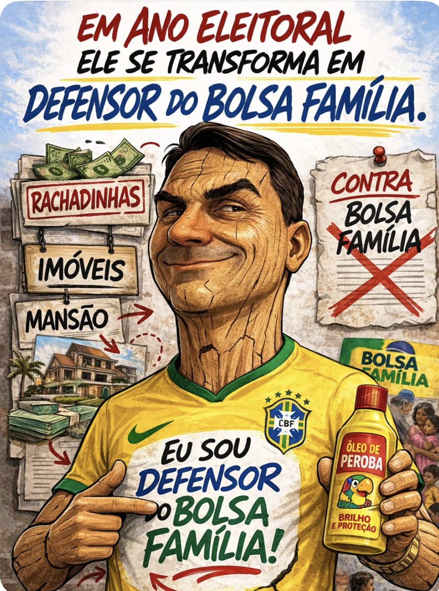 O CANDIDATO CARA DE PAU.