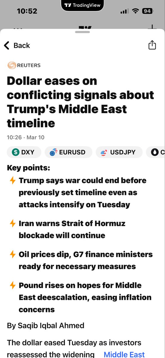 This is only about 4 days of supply if 100m barrels moves through the straight of hormous everyday..

If they release oil reserves than you could prices go down for short term, but that doesn’t stop the damage done. Also, the block on the straight of hormous.
